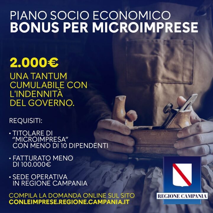 Bando Regione Campania 2000 Euro Alle Imprese Online