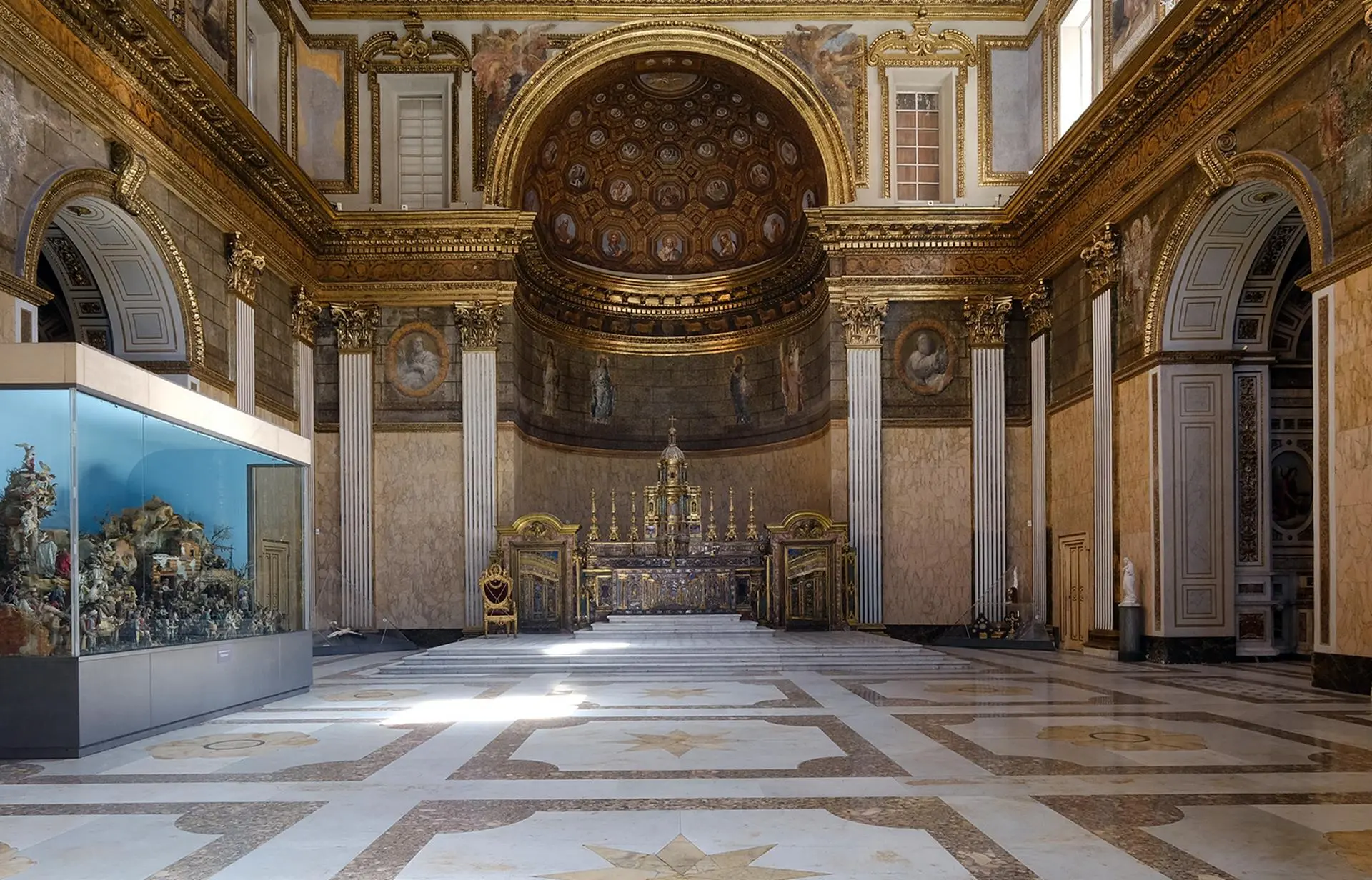 Una foto degli appartamenti di Palazzo Reale